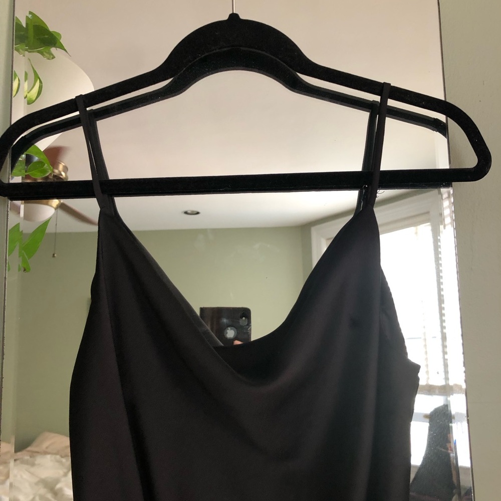 Black Cowl Bodysuit